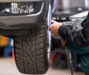 Tire alignment service